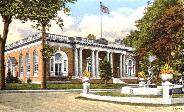 Hunt Memorial Building 1942, Liberty Square, Ellenville, NY